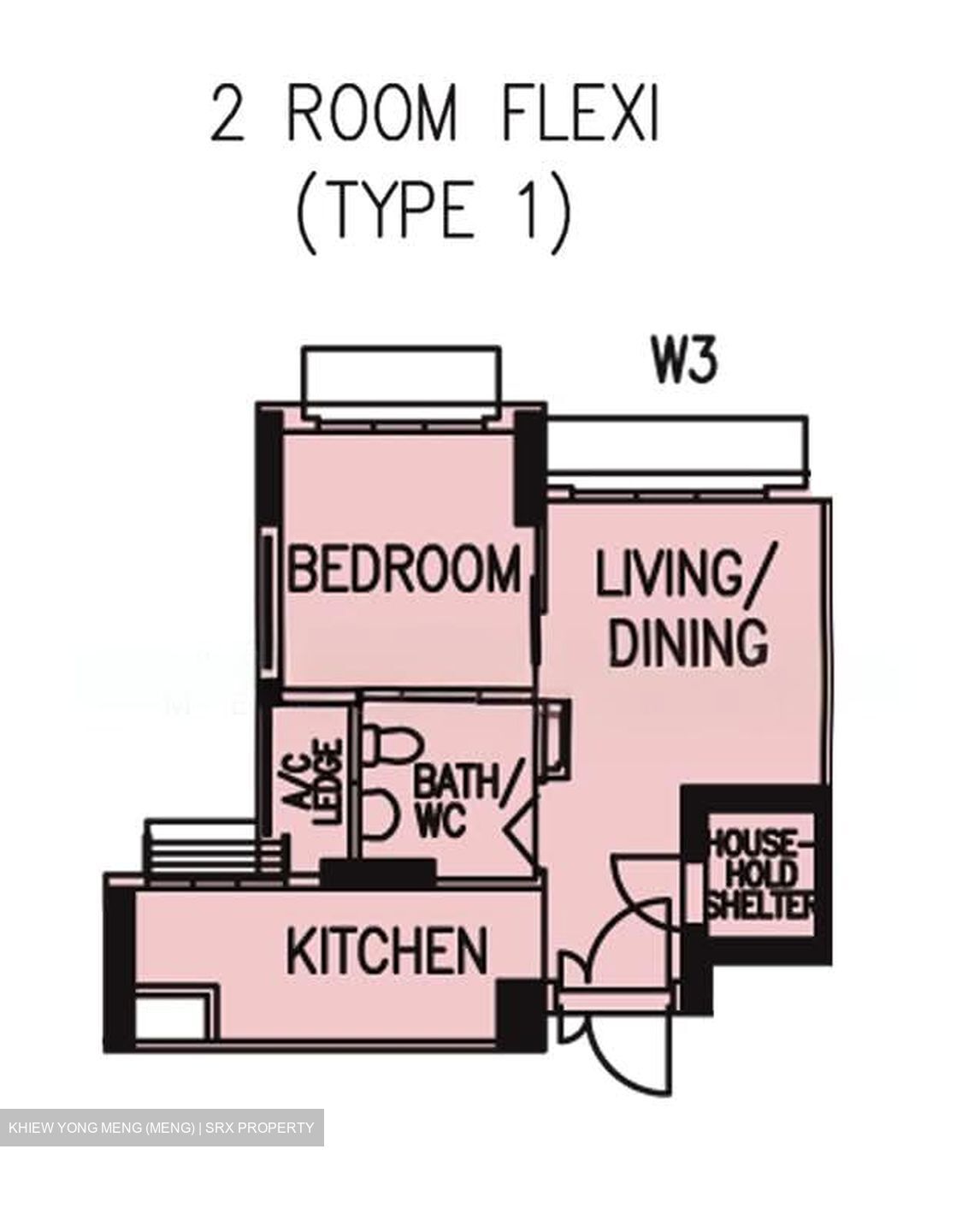 Blk 419B Waterfront II @ Northshore (Punggol), HDB 2 Rooms #574465911